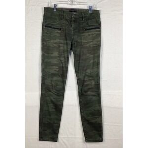 Sanctuary Jeans Women's Size 28 Green‎ Camo Ace Utility, Camouflage